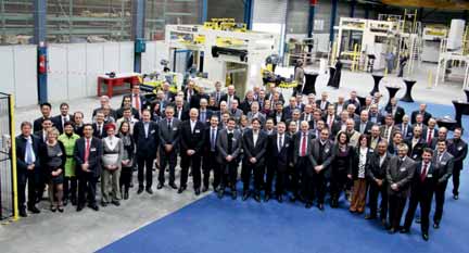 HAVER palletizers made by NEWTEC BAG PALLETIZING